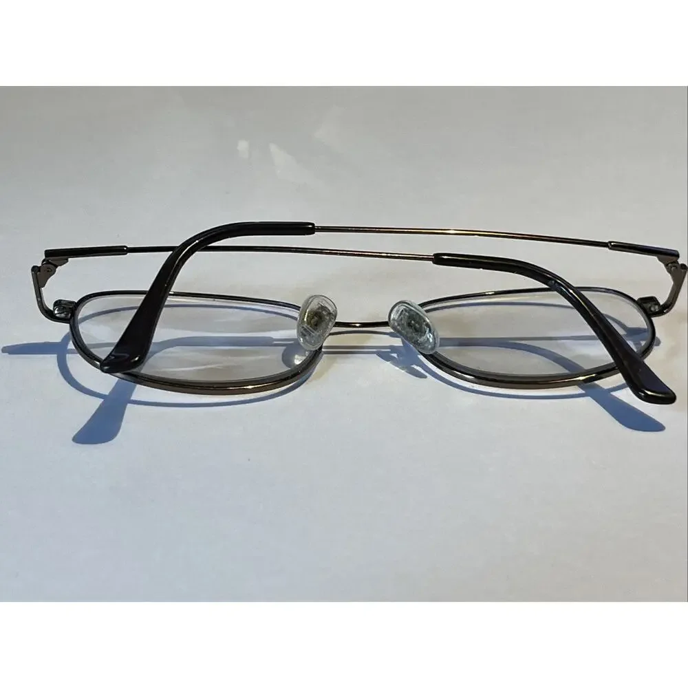 Montreaux Cubed MEDIAN BROWN 54-20-145 Metal Full Rim Eyeglasses Frames Only
